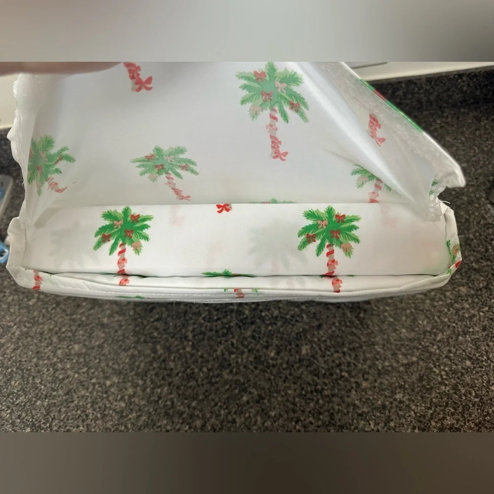 Cynthia Rowley Christmas Palms Tree Sheet Set Size Full